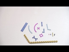 Auto-perforazione maxillo-facciale del sistema dei piatti & viti di spillatura